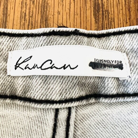 Kancan Women's Denim Jeans Size 30 Regular Fit High Rise Ankle Stretch Grey NWOT - Picture 6 of 12